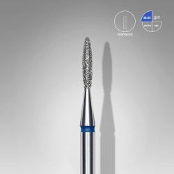 Cap de diamant pentru pila electrica UE  'Flacără diametru albastru cap 1.6 mm zona de lucru 8.0 mm"