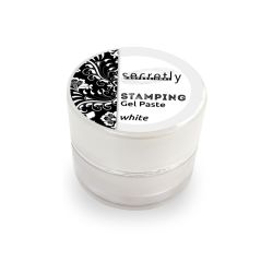 Pasta gel pentru imprimare SECRETLY Stamping Gel Paste albă 5 g.