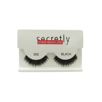 Strip Lashes SECRETLY Style 502 Black Extreme Premium Lashes