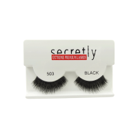 Strip Lashes SECRETLY Style 503 Black Extreme Premium Lashes