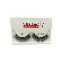 Strip Lashes SECRETLY Style 504 Black Extreme Premium Lashes