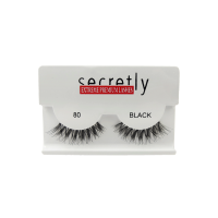 Strip Lashes SECRETLY Style 80 Black Sensual Premium Lashes