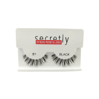 Strip Lashes SECRETLY Style 81 Black Sensual Premium Lashes