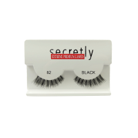 Strip Lashes SECRETLY Style 82 Black Sensual Premium Lashes