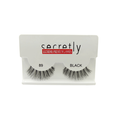 Strip Lashes SECRETLY Style 89 Black Sensual Premium Lashes