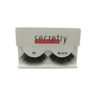 Strip Lashes SECRETLY Style 90 Black Sensual Premium Lashes