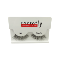 Strip Lashes SECRETLY Style 91 Black Sensual Premium Lashes