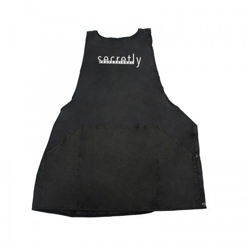 Apron SECRETLY Black Size L