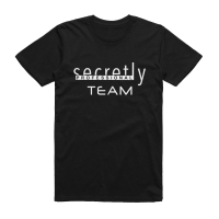 T-shirt SECRETLY Team Black Size S