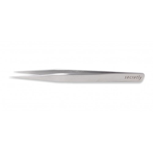 Eyelash Tweezers SECRETLY Straight Tip Type 2