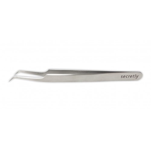 Eyelash Tweezers SECRETLY Curved Tip Type 2