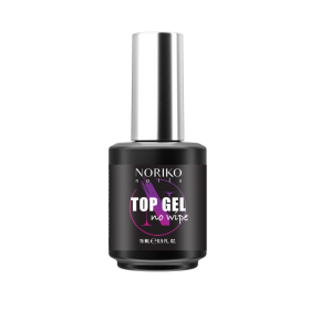 Топ Гел Лак Noriko Nails Top Gel No Wipe 15 ml