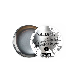 Гелова боичка Secretly Liquid metal gel color in jar 1 10 ml