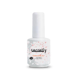База гел лак SECRETLY  Rubber base Twinkle Collection 04 15 мл.