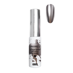 Гелова боичка Secretly Liquid metal gel color in bottle 4 10 ml