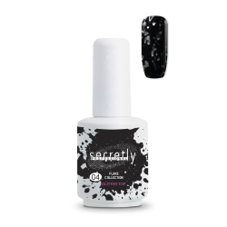 Топ Гел Лак SECRETLY Flake Collection Top Coat 4 15 мл.