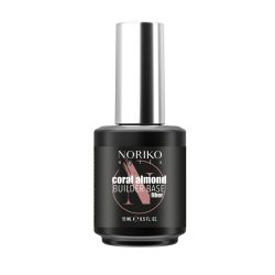 База Гел Лак Noriko Nails Builder Base Coral Almond Fiber 15 ml