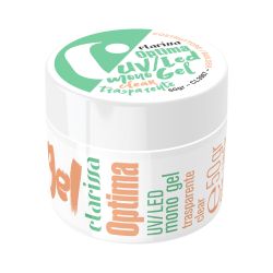 UV/LED гел Clarissa OPTIMA Monogel Transparante Fibra Di Vetro 50 g 