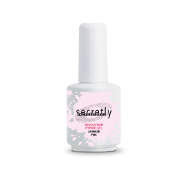 UV/LED гел Secretly Revolution Hybrid Gel Shimmer Pink 15ml