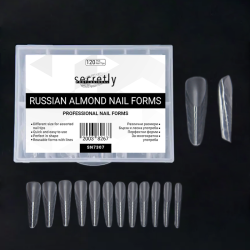ФОРМИ Russian Almond Professional Nail Forms 120ps