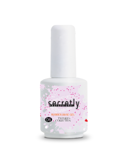 База гел лак SECRETLY Rubber base Twinkle Collection 06 15 мл.