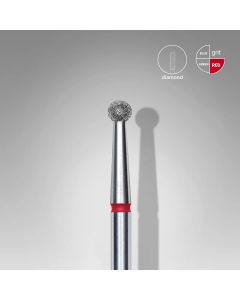 Диамантен накрайник за ел. пила EC "Топче" червен диаметър на накрайник 2.5mm