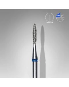 Cap de diamant pentru pila electrica UE 'Flacără diametru albastru cap 1.6 mm zona de lucru 8.0 mm"