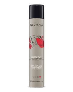 Lac de păr cu fixare extrem de puternica NEVITALY Hairspray extra strong hairspray 500 ml