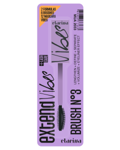 Четка за спирала Clarissa VIBES MASCARA BRUSH PURPLE N. 3