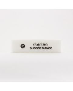 Полиращо блокче Clarissa Bianco Block бяло 120/120 
