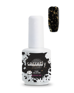 Топ Гел Лак SECRETLY Flake Collection Top Coat 1 15 мл.
