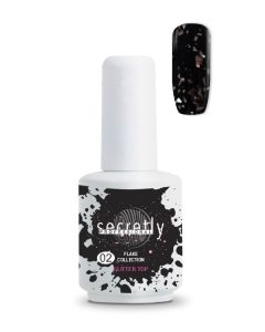 Топ Гел Лак SECRETLY Flake Collection Top Coat 2 15 мл.