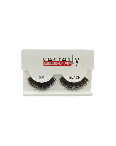 Мигли Цели SECRETLY Style 501 Black Extreme Premium Lashes 