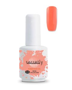 Base Gel Polish SECRETLY Rubber Base Gel Neon Collection #3 15 ml.