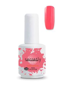 Base Gel Polish SECRETLY Rubber Base Gel Neon Collection #4 15 ml.