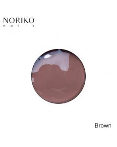 Гелова боичка NORIKO Nails Paint Gel Brown 5 g