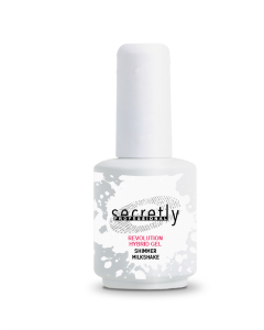 UV/LED гел Secretly Revolution Hybrid Gel Shimmer Milkshake 15ml