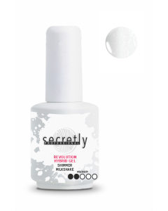 UV/LED гел Secretly Revolution Hybrid Gel Shimmer Milkshake 15ml