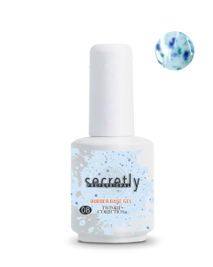 База гел лак SECRETLY Rubber base Twinkle Collection 08 15 мл.