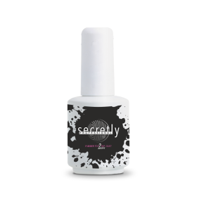 Топ Гел Лак SECRETLY Rubber Top Gel 2 Hybrid Top Coat 15 мл.