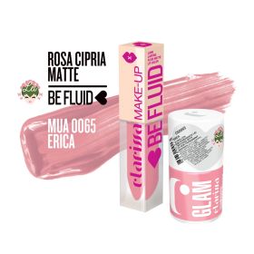 Червило Clarissa BE FLUID LIP COLOR Fuchsia Collection ERICA-POWDER PINK MATTE 4ml