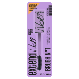 Четка за спирала Clarissa VIBES MASCARA BRUSH PURPLE N. 1