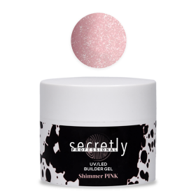 UV/LED гел Secretly BUILDER GEL Shimmer Pink 50 g
