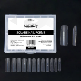 ФОРМИ Square Professional Nail Forms 120ps