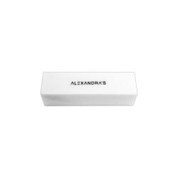 Bloc de lustruire Alexandra`s alb 120