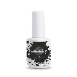 Топ Гел Лак SECRETLY Rubber Top Gel 2 Hybrid Top Coat 15 мл.