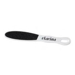 Pilă pedichiură CLARISSA albă grilă de carbon