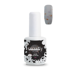 Топ гел лак с частици SECRETLY Easter Collection Top Coat 1 15 мл.