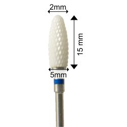 Cap ceramic pentru pila electrică UE 22 albastru