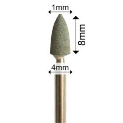 Сив пясъчен накрайник за ел. пила EC връх 1.0mm диаметър на накрайник 4.0mm работна част 8.0mm